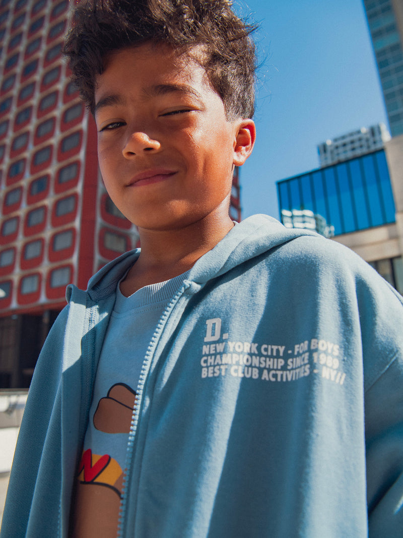 Sudadera Azul Claro para Niños