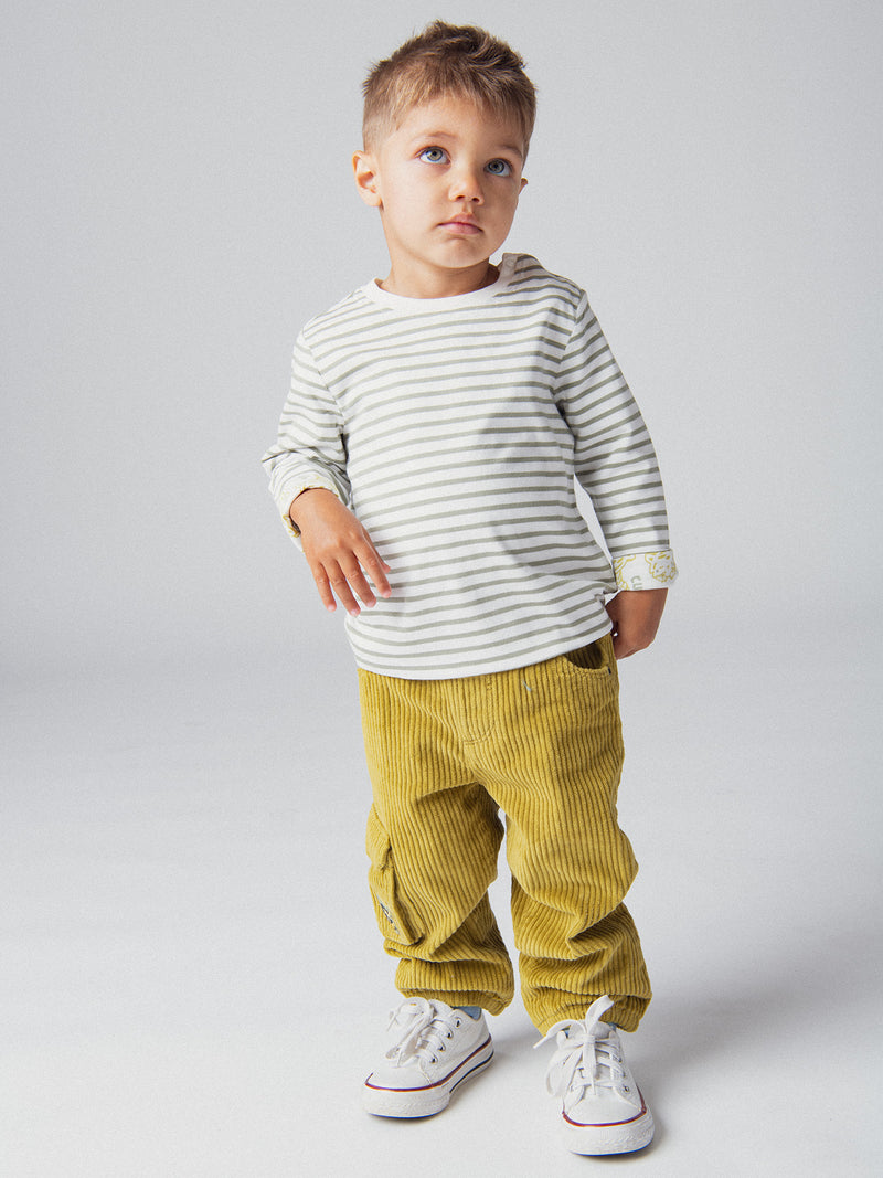 Camiseta reversible "Cute Tiger" para bebé niño