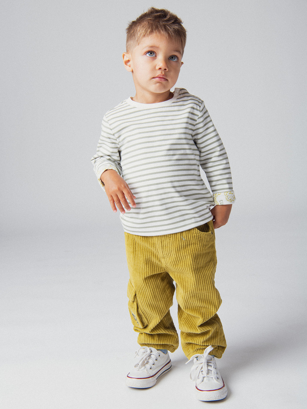 Pantalon cargo vert "Wild Campus" pour bébé garçon