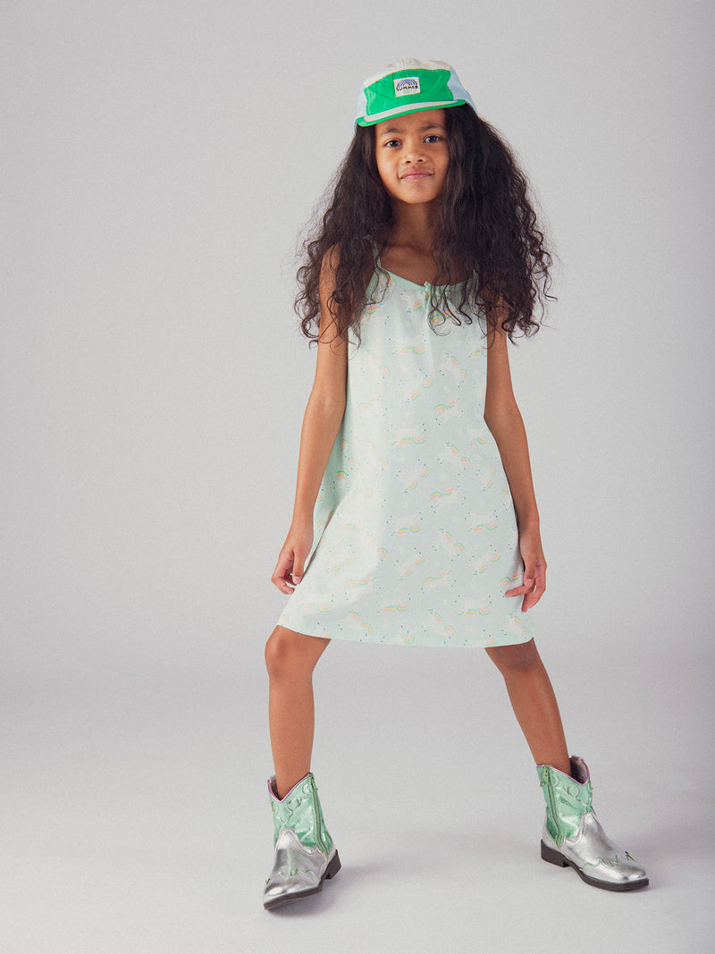 Ropa de noche fosforescente con estampado de "Unicornios Mágicos" para niñas