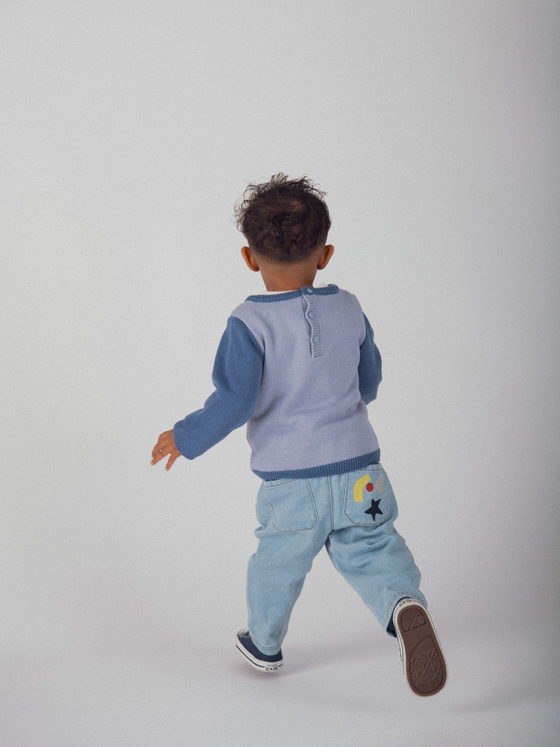 Suéter con motivo de foca para bebé niño