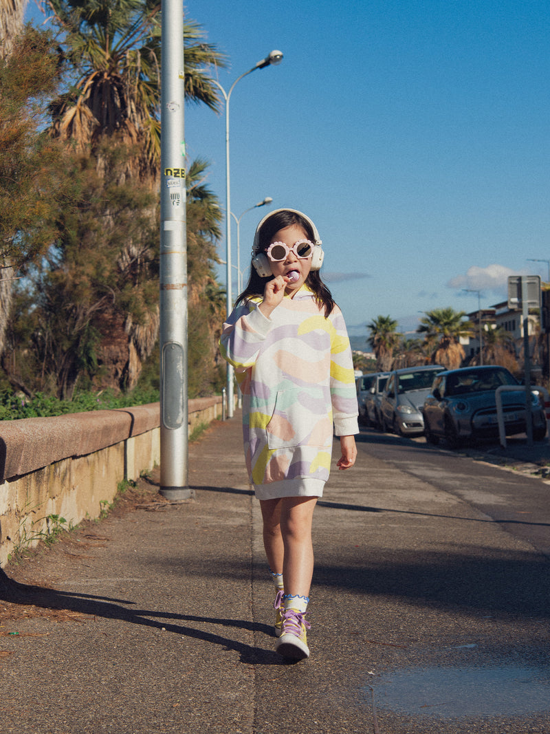 Vestido Sudadera Colorido para Niñas