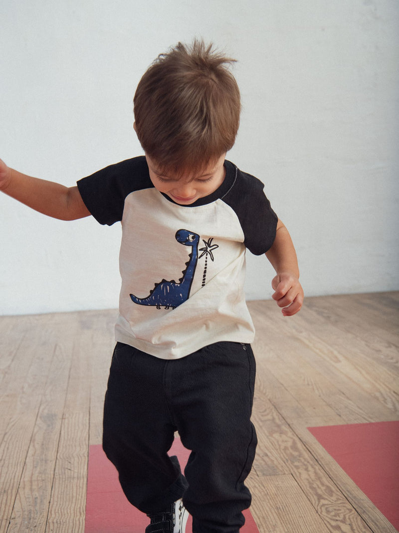 Camiseta "Dino & Palm" para bebé niño