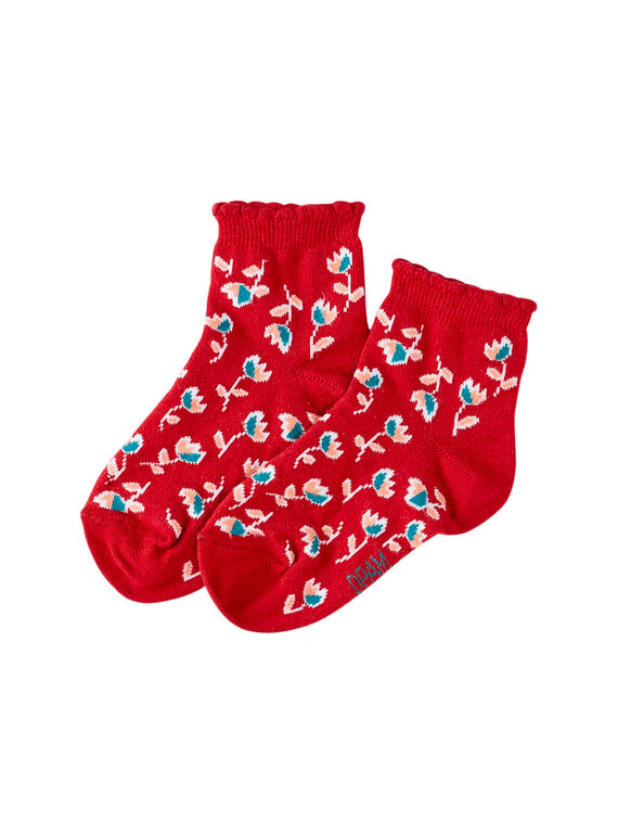 Calcetines de color rojo JYACEACHO / 20SI01N1SOQF506