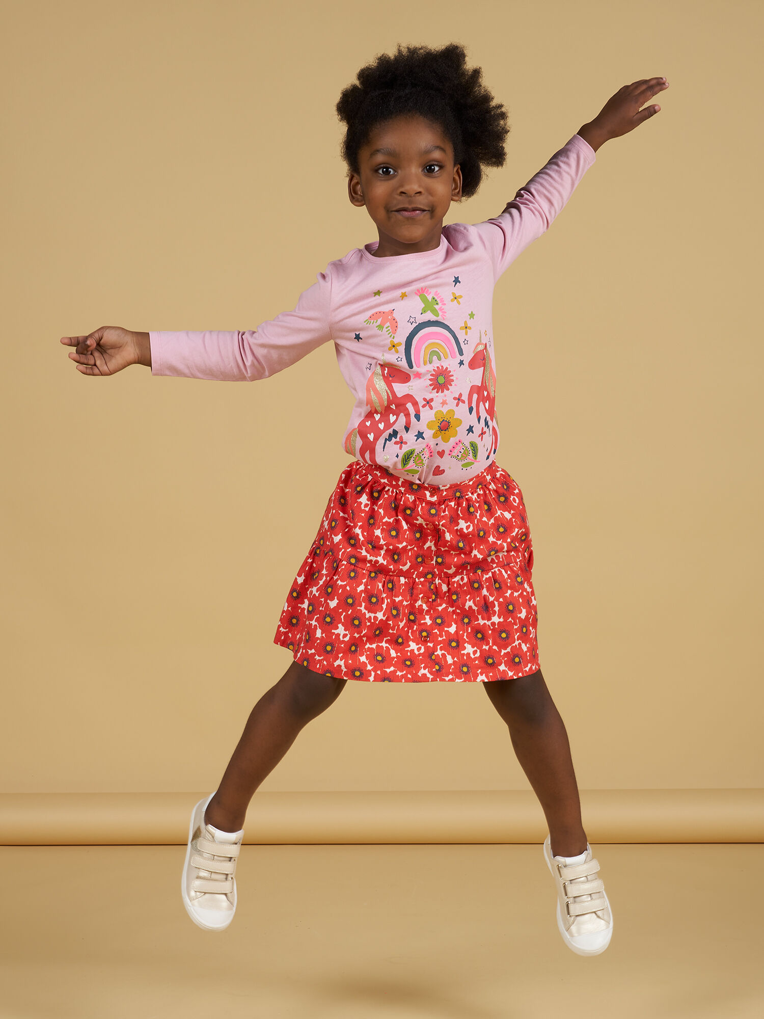 Camiseta de unicornio para niña store