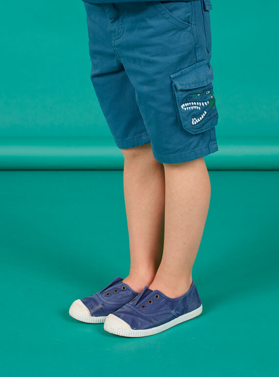 Bermudas azules para niño LOVERBER4 / 21S902Q5BER715