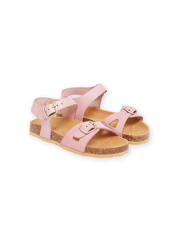 Sandalias rosas para niña NANUELODIE / 22KK354AD0E030