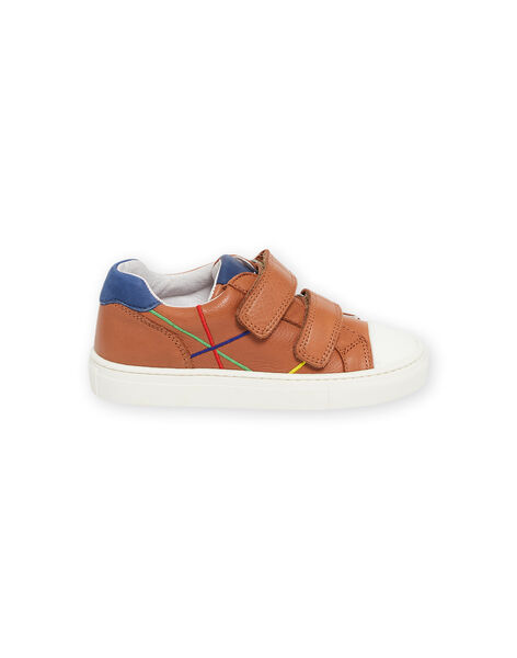 Zapatillas camel con detalles coloridos para niño NOBASNEHIL / 22KK3634D3F804