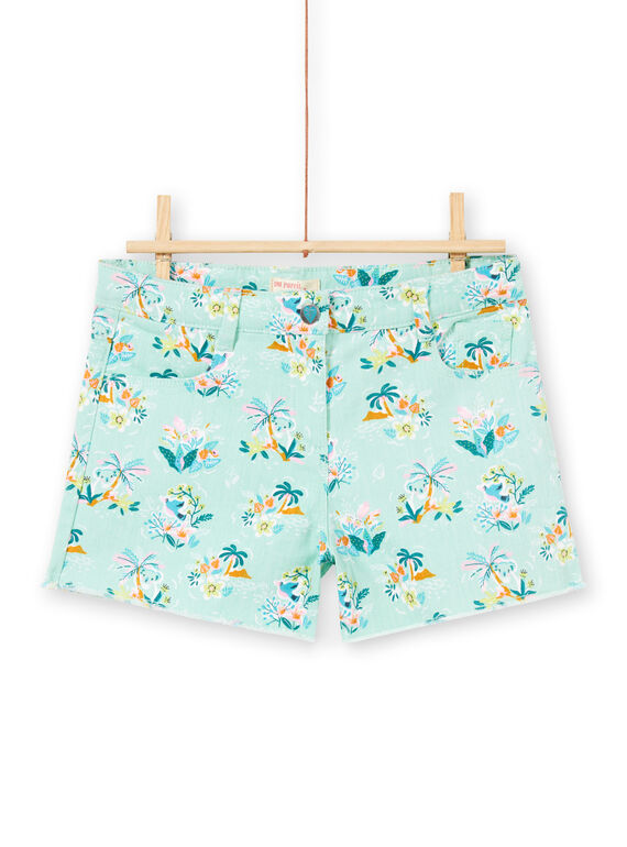 Short con estampado de koalas, flores y palmeras LAVERSHORT3 / 21S901Q3SHOG621