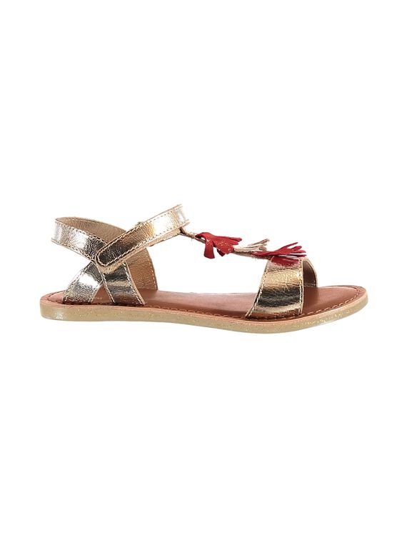 Sandalias de color dorado JFSANDEMI / 20SK35Z7D0E954