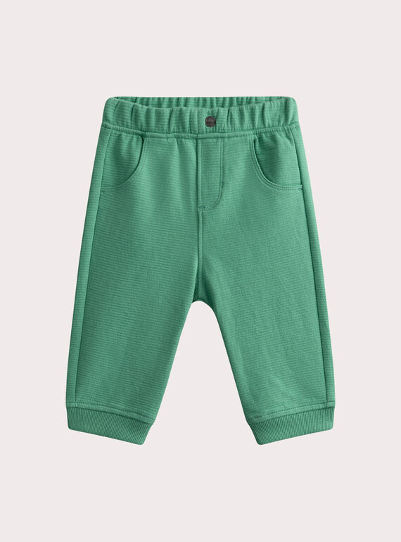 Green PANTS WUFIPAN3 / 25SG1054PAN630