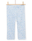 Pijama azul ártico para niña NEFAPYJWAV / 22SH11H6PYJC219
