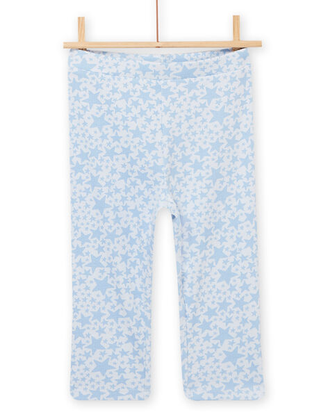 Pijama azul ártico para niña NEFAPYJWAV / 22SH11H6PYJC219