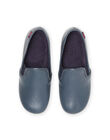 Zapatillas de casa de piel azul marino para niño NOBEAUFILS / 22KK3651D0B070