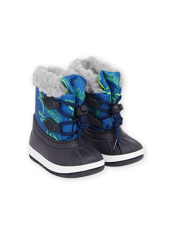 Botas de montaña forradas con cordones para bebé niño MUMONTDINO / 21XK3891D3N070