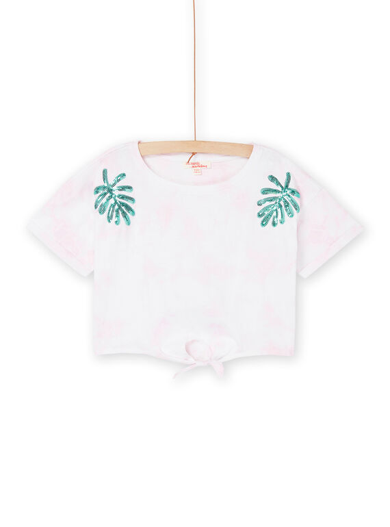 Camiseta rosa claro de manga corta RAPOPTI4 / 23S901X1TMC321