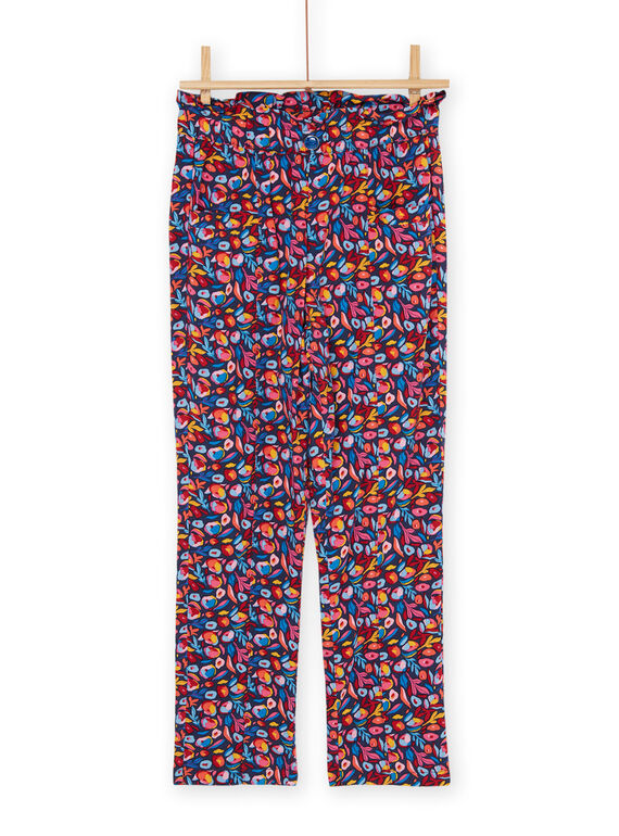 Pantalón multicolor de popelina RAJUNPANT / 23S901U1PANC243
