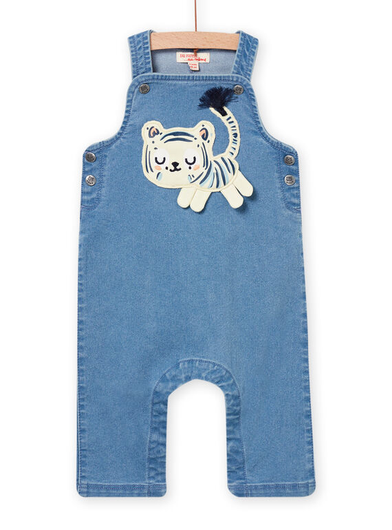 Peto vaquero claro para bebé niño NUMOSAL / 22SG10N1SALP272