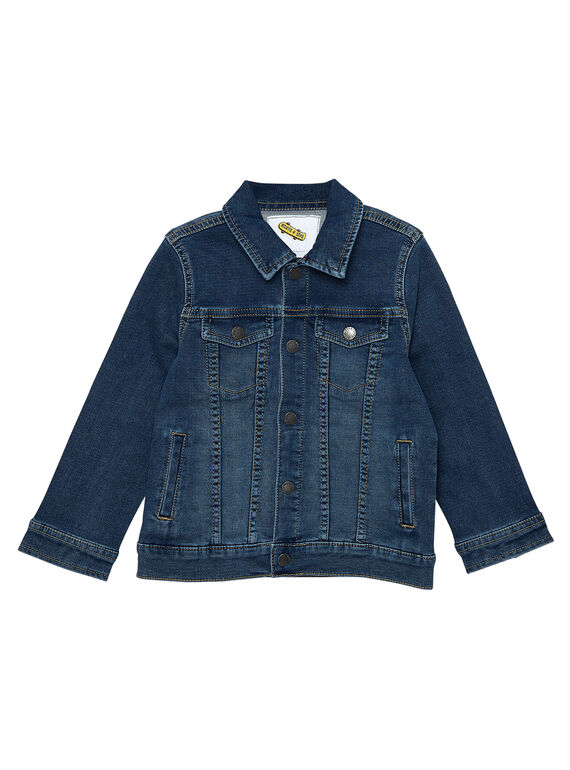 Chaqueta vaquera de stretch para niño JOGROVES / 20S902I1VESP274