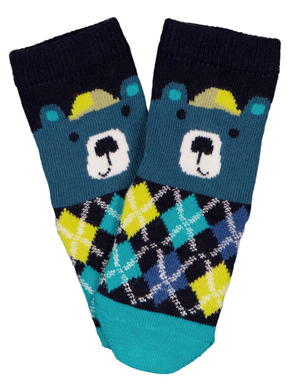Calcetines con estampado de oso GYUTUCHO / 19WI10Q1SOQC203