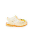 Sandalias de playa amarillas RUBAINTIG / 23KK3832D0E010
