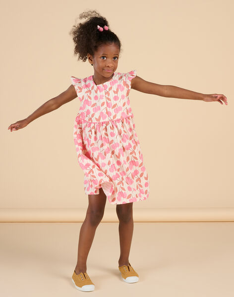 Vestido de twill con estampado de cerezas RADAYROB1 / 23S901M2ROB003