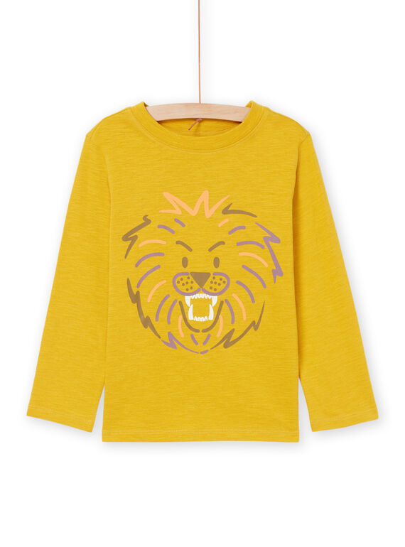 Camiseta con estampado de león ROJOTEE1 / 23S90281TML106
