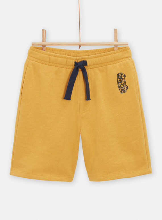 Bermudas de color amarillo para niño TOJOBER2 / 24S902C8BER109