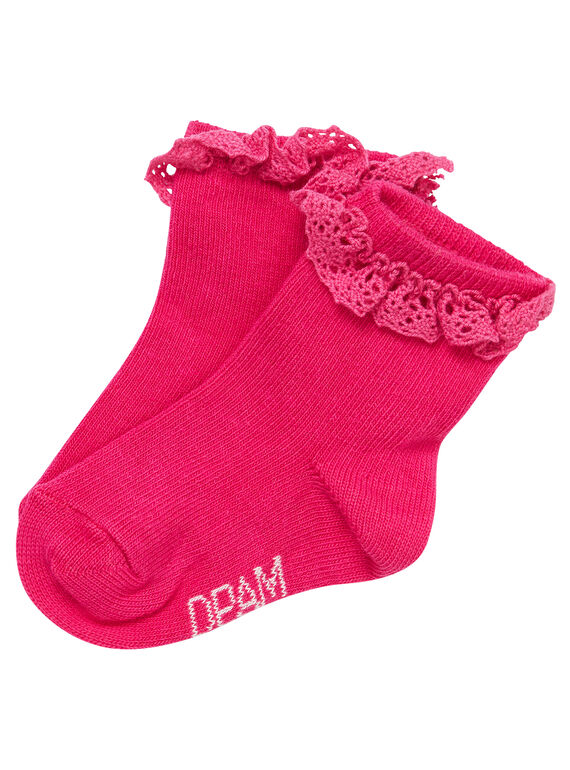 Calcetines de color rosa JYIJOCHODEN4 / 20SI0953SOQF507
