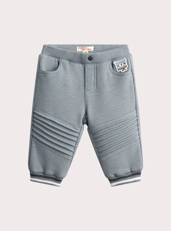 Pantalón azul para bebé niño VUPERPAN2 / 24WG10R1PANC202