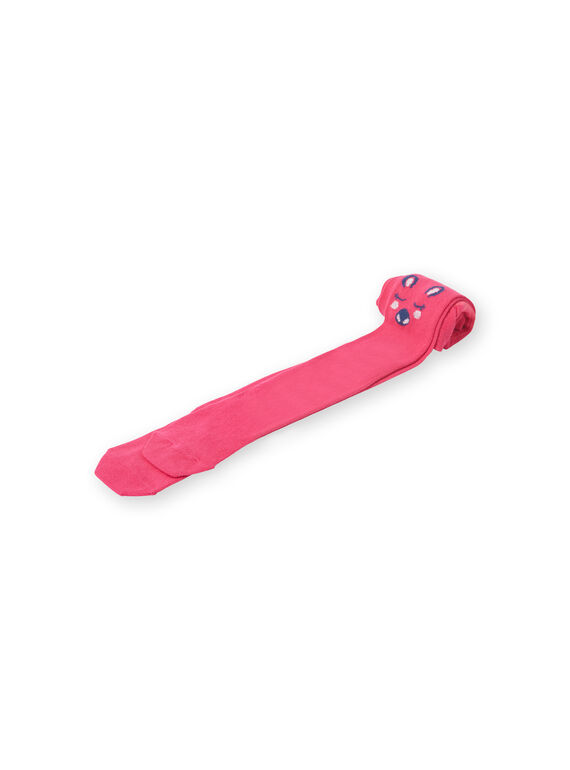 Leotardos de color rosa y azul, para niña LYABLECOL1 / 21SI01J2COL304