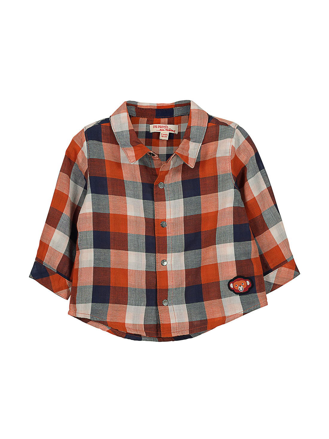 Camisa de 2025 cuadros para bebe