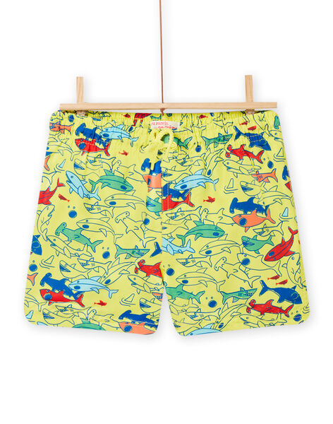 Bañador amarillo pollo para niño NYOMERBOXREQ / 22SI02L6MAI117