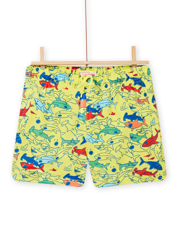 Bañador amarillo pollo para niño NYOMERBOXREQ / 22SI02L6MAI117