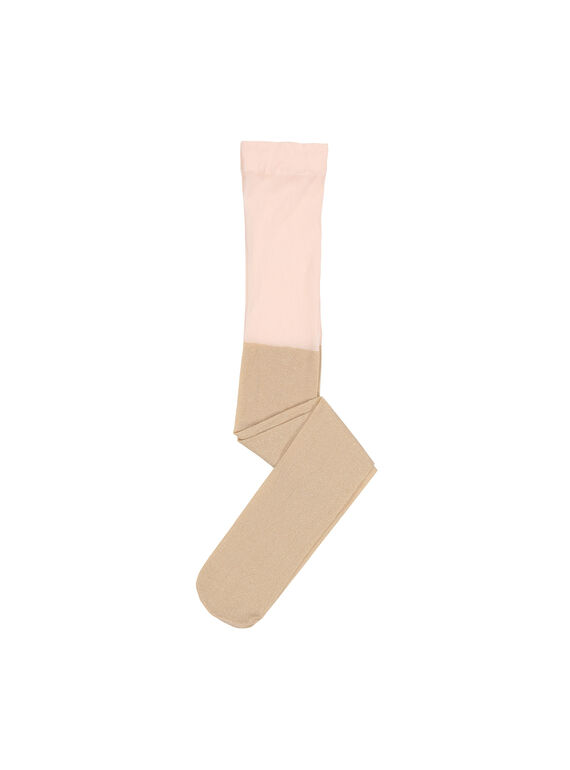 Leotardos con estampado de fantasía para niña FYAJOYCOL5 / 19SI01Y5COL099