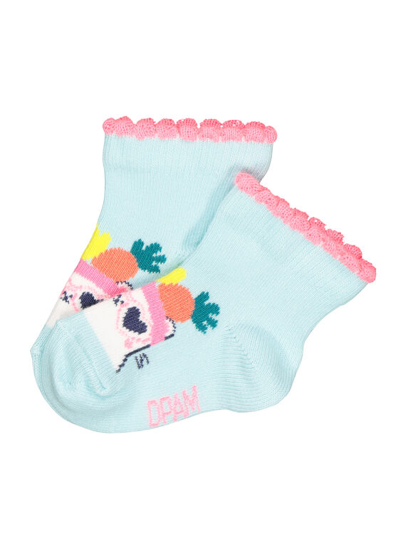 Calcetines de altura media para bebé niña FYICUCHO / 19SI09N1SOQ219