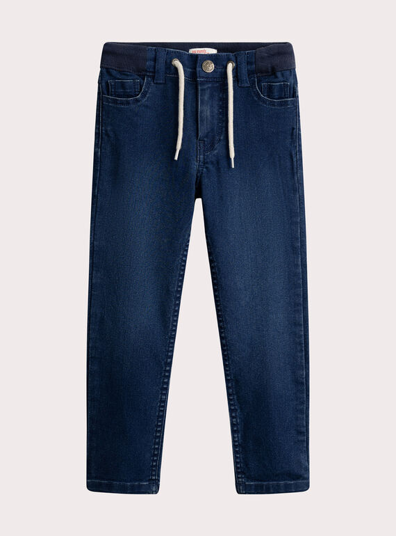 Vaqueros de mezclilla azul para niño  VOKLIJEAN / 24W90241JEAP269