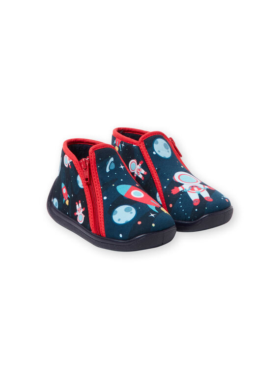 Zapatillas de color azul marino, para bebé niño KBGBOTCOSM / 20XK3811D0A070