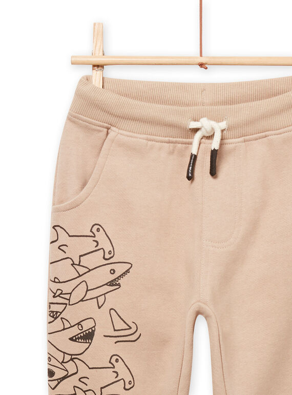 Pantalón de chándal con estampado de tiburones, para niño NOVIJOG / 22S902M1JGB811
