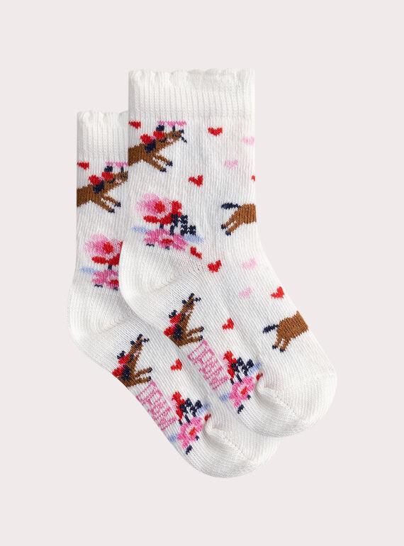 Calcetines fantasía para bebé niña  WYIJOSOQ1 / 25SI09I2SOQA001