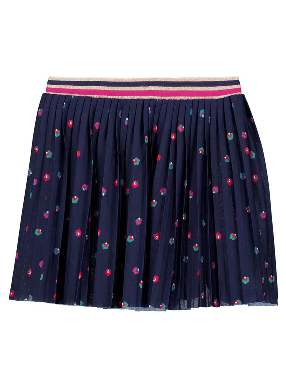 Falda de punto fino plisada GAMUJUP2 / 19W901F2JUP070