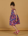 Vestido azul y rosa reversible RAJUNROB2 / 23S901U2ROBC209