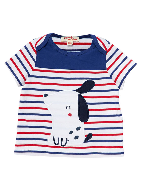 Camiseta de manga corta de color blanco JUGRATEE1 / 20SG10E1TMC000