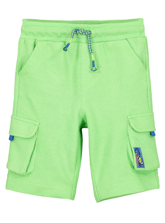 Bermudas de punto piqué para niño FOYEBER3 / 19S902M4BER603