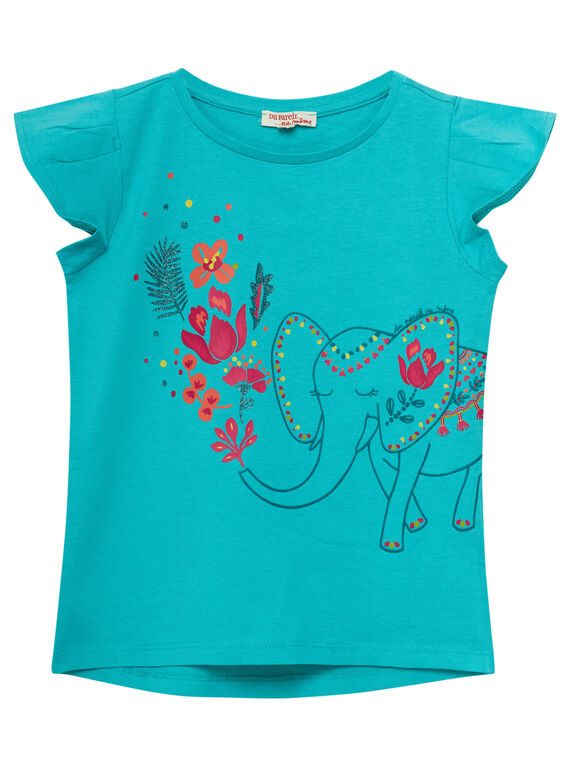 Camiseta de manga corta con estampado de elefante JABOTI3 / 20S901H2TMC209