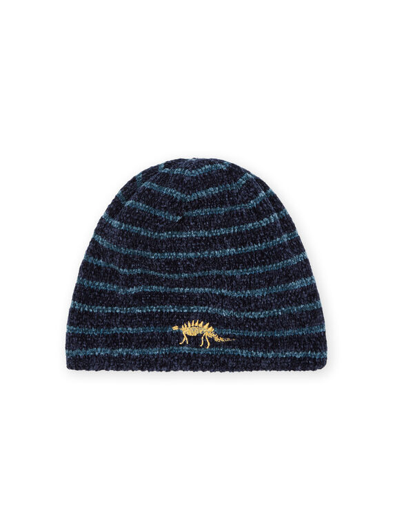 Gorro con estampado de rayas PYOGROBON4 / 22WI02F4BON705