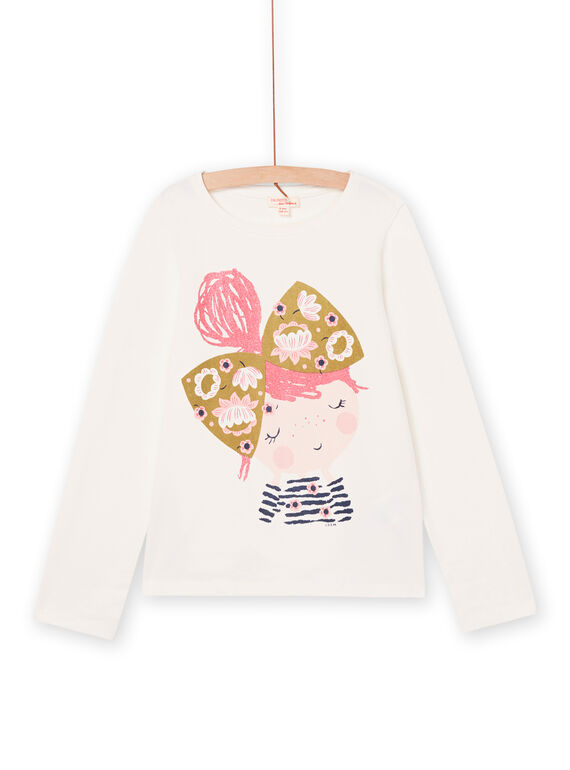 Camiseta de manga larga con estampado de niña PARHUTEE2 / 22W901Q1TML001