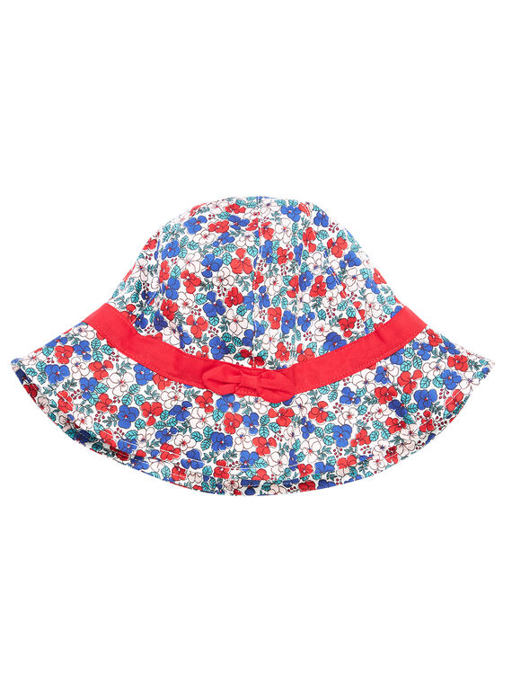Sombrero con estampado floral para niña JYAJAHAT2 / 20SI01B2CHA001