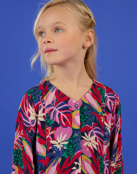 Vestido con estampado tropical RANAUROB1 / 23S901N2ROB070