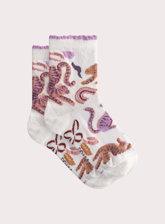 Calcetines animados para niña  WYALANCHO1 / 25SI01I1SOQ003